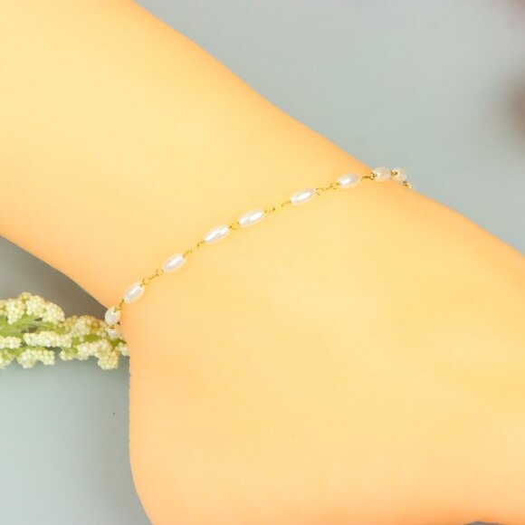 "Handmade Anklet – A Stylish Choice for Women, Thoughtful Gift Idea, EVCH1169 - Picture 9 of 9